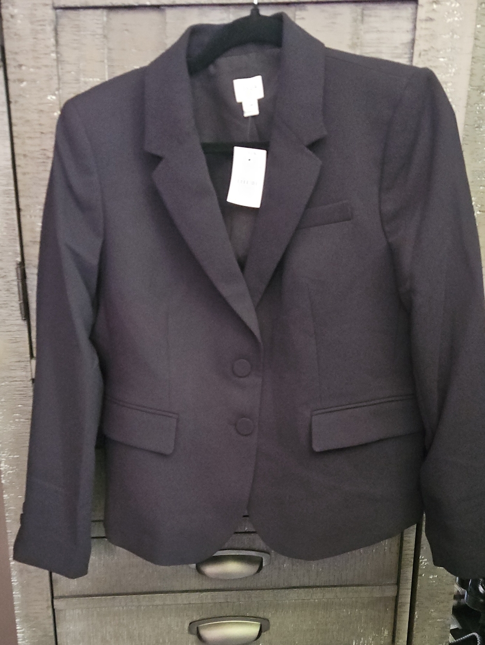 J. CREW Classic Women's Black Blazer Jacket